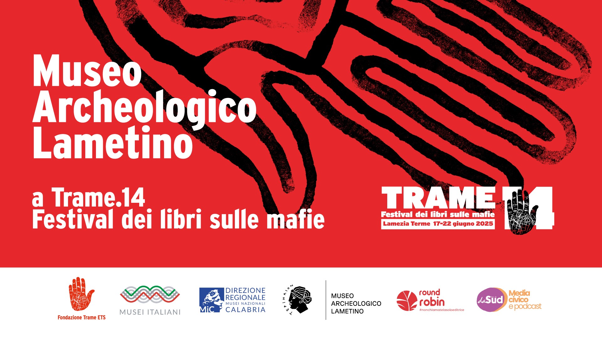 TRAME.14 Festival dei libri sulle mafie al Museo archeologico lametino